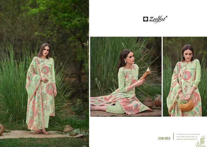 Hakoba Vol 2 By Zulfat Digital Printed Cotton Dress Material Wholesale Price In Surat
